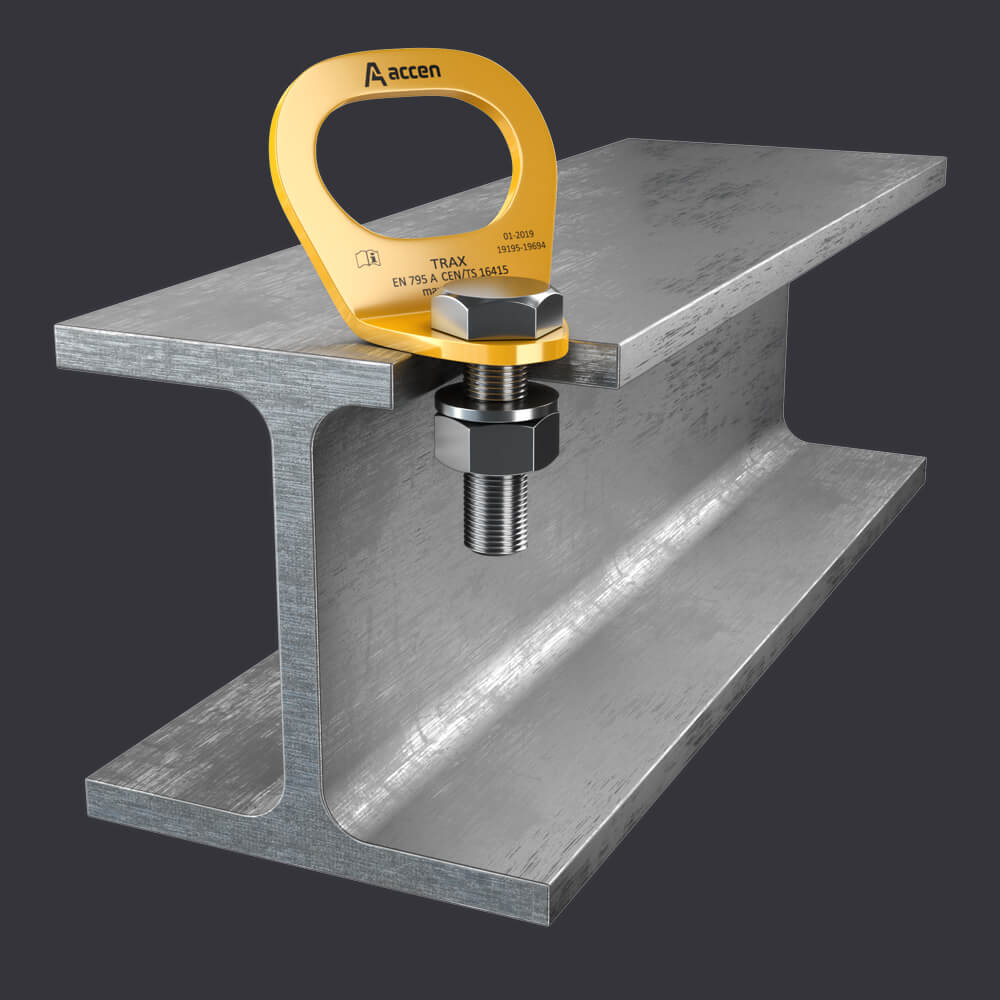 Accen- Trax Light ST Anchor point - fall protection systems for steel structures